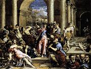 El Greco La Purificacion del templo Roma France oil painting artist